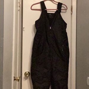 Men’s All in Motion  Black Ski Bib Overalls Size S